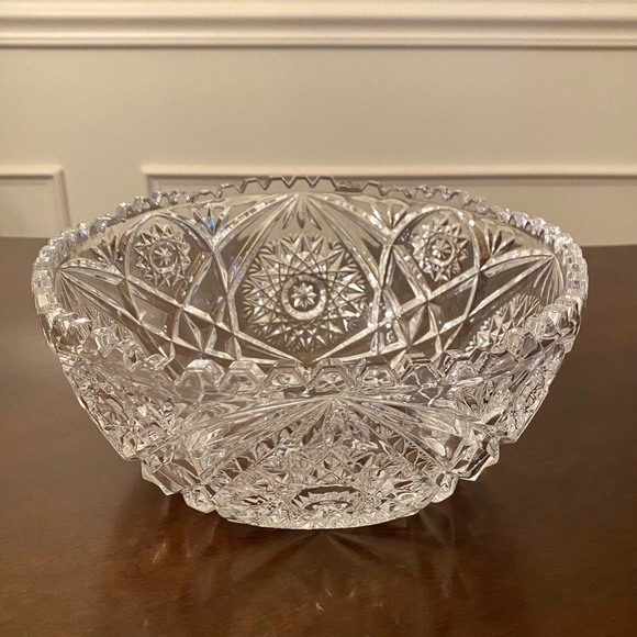 Floral Crystal Bowl - Picture 2 of 7